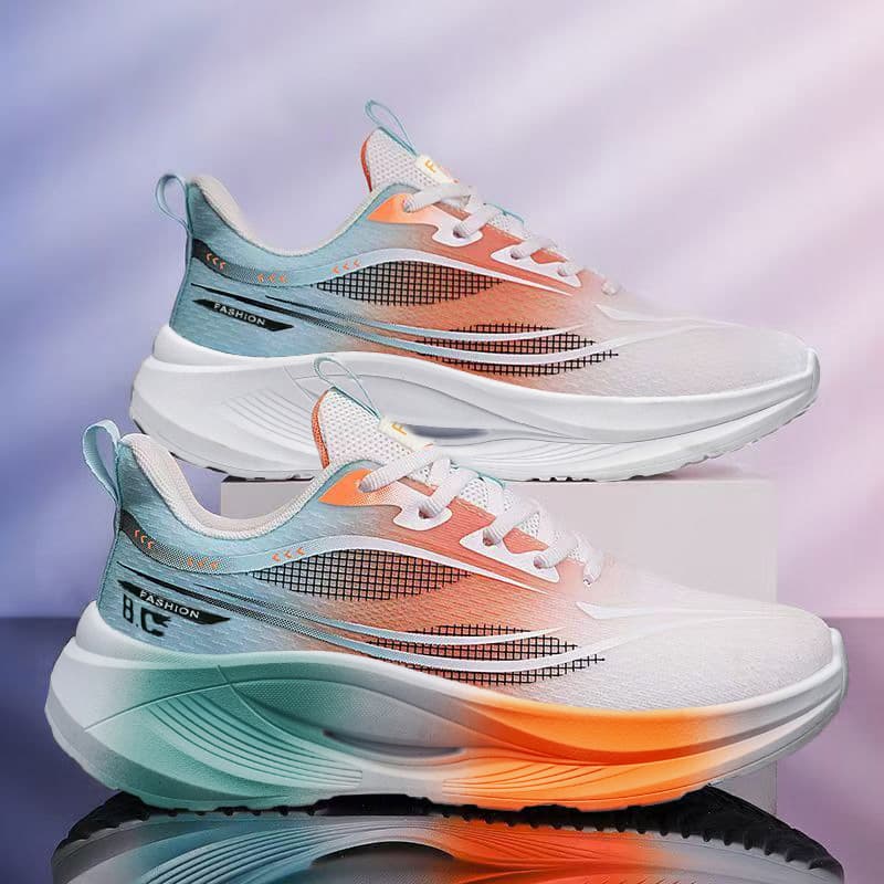 Men's Shoes 2026 Summer New Sports Shoes Men's Running Shoes Mesh Breathable Student Sports Cushioning Running Shoes Men