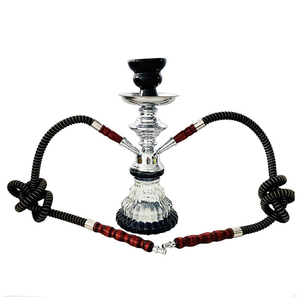 Arabic Hookah Full Set Small Single and Double Hose Shisha Bar Accessories Trendy Smoking Tools
