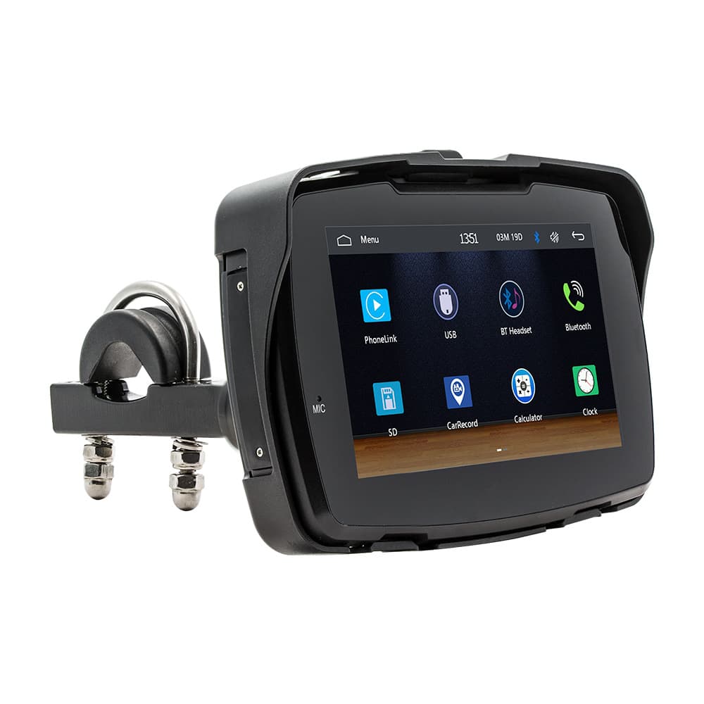 Universal Wireless Motorcycle Display Screen Global Positioning System Navigation Device Android System Bt 5 Inch