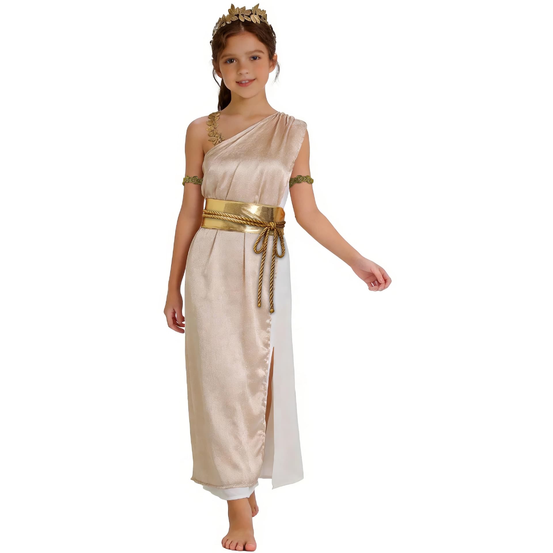 Party Stage Costume Halloween Greek Goddess Ancient Egyptian Performance Costume Ancient Rome Greek Apollo