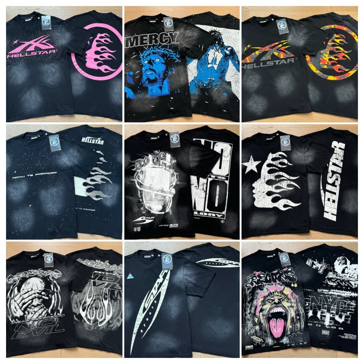 2026 Summer New European and American Trendy Unisex Couple Oversized Crewneck Short Sleeve T-Shirt for Teens