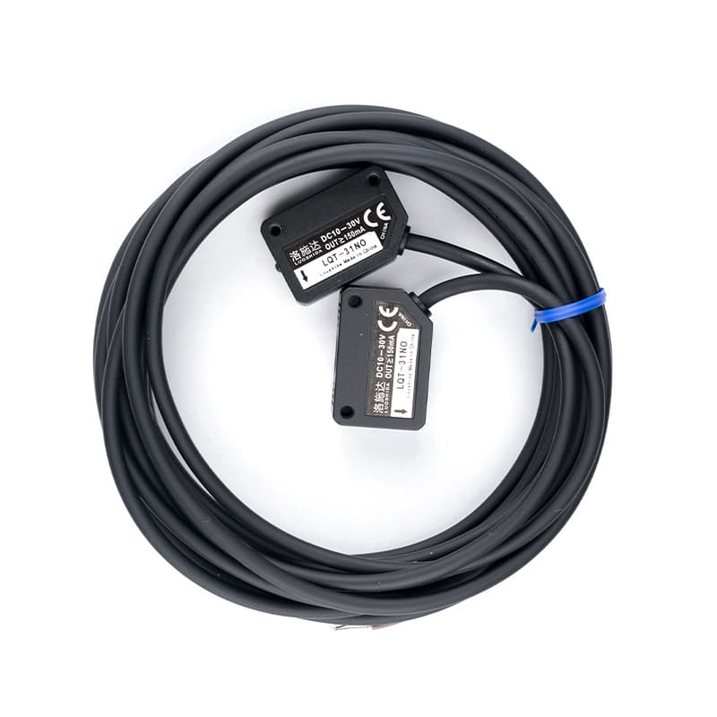 Factory Supply Square Q31 Through-Beam Laser Switch Laser Sensor LQT-31NO Visible Photoelectric Switch