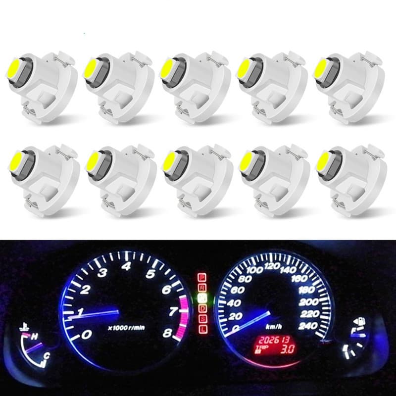 Cross-border hot selling car instrument desk lamp T3 T4.2 T4.7 Led high brightness indicator light 12V3030 air conditioning lamp