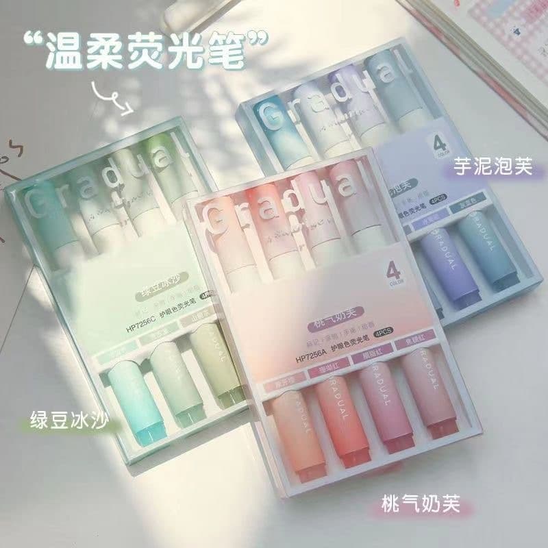 Office Culture Fluorescent Pen Highlighter Bright Colors Smooth Writing Experience Ideal For Marking Important Information