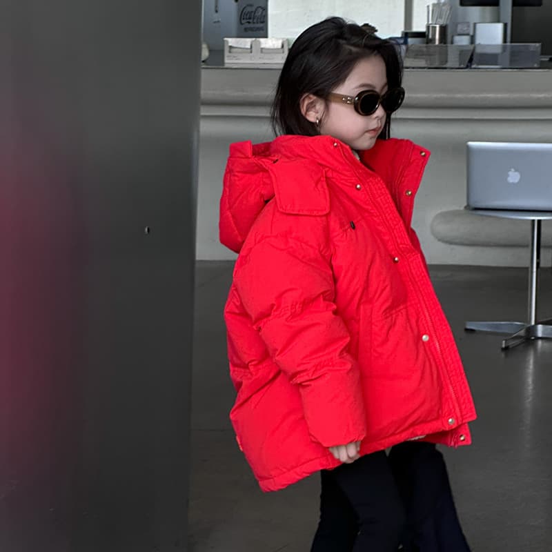2023 New Children's Down Jacket, Boys and Girls Baby Short Thickened Puffer Coat, Kids Winter Clothing for Older Children