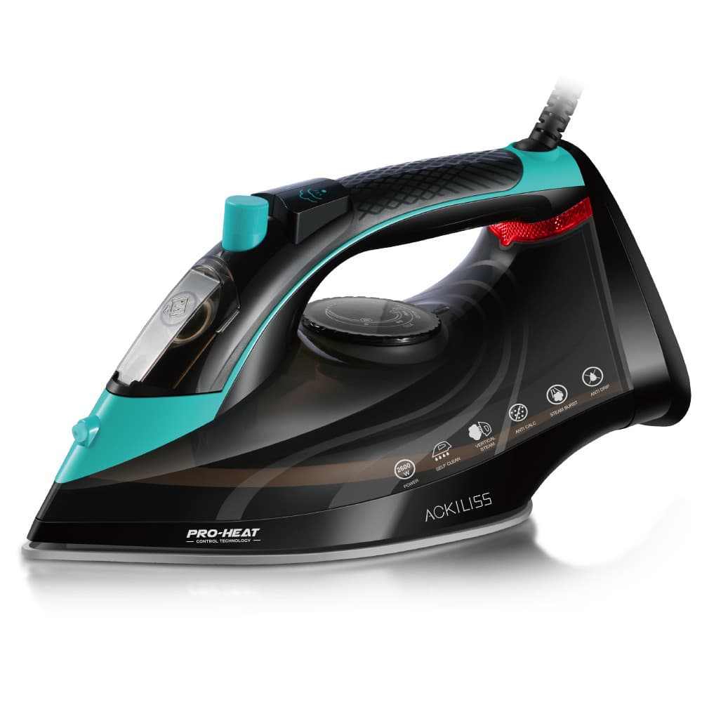 ACKILISS EU Plug Cross-border Household Steam Iron Handheld Hanging Wired Electric Iron Dry and Wet Dual Use Wholesale