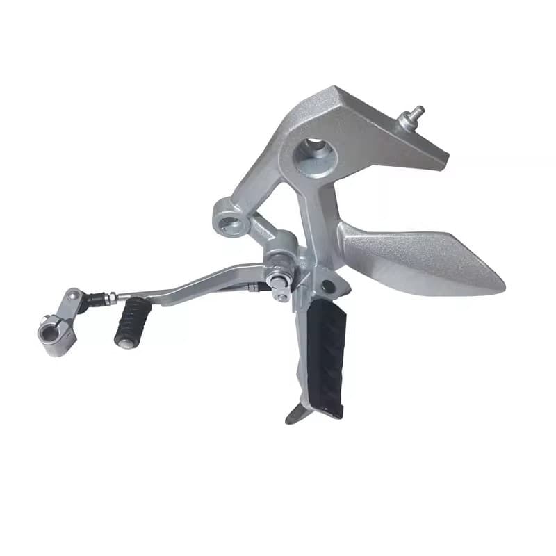 Compatible with Mexico Mercado Italika 250z 250SZF11010189 Aluminum Alloy Front Foot Peg Assembly