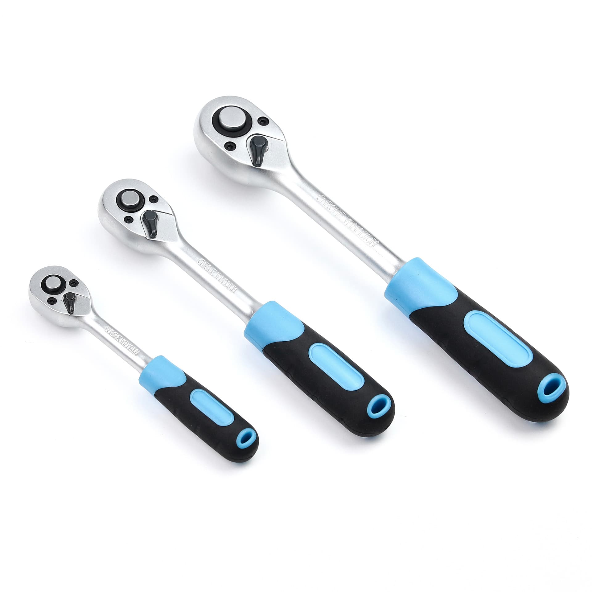 72-tooth fast ratchet wrench, flying wrench, curved handle, ratchet socket wrench, large, medium, small, flying quick release ratchet wrench