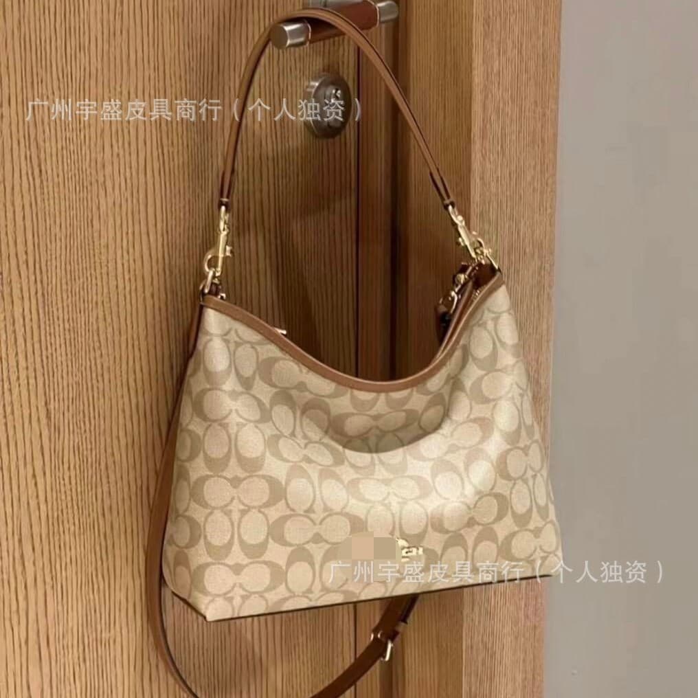 High-end Kou Family Autumn/Winter New Laurel Monogram Underarm Wandering Bag Zipper Large Capacity Tote New Commuter Bag