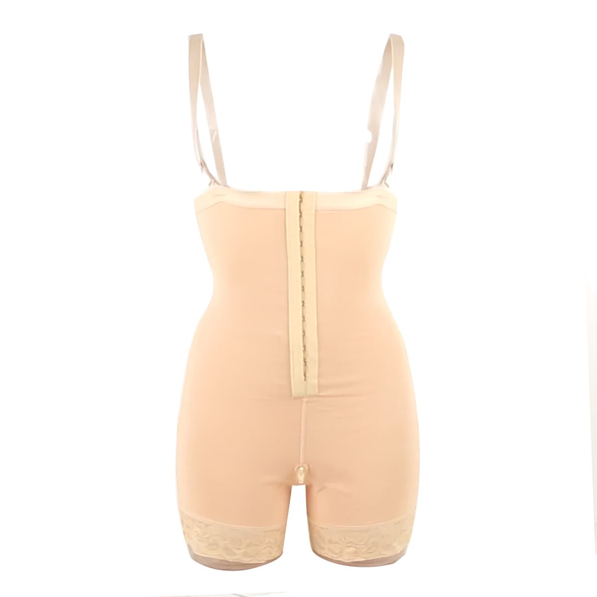 Crotch Zipper Bodysuit Shapewear Tummy Control Plus Size Slimming Body Shaper Women's European and American Shapewear