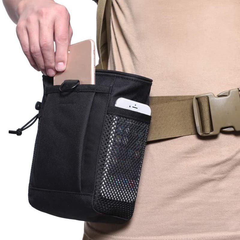 Tactical Small Recycling Bag Molle Accessory Waist Bag Outdoor Sports Multi-Functional Sundry Cosmetics Bag Magazine Bag