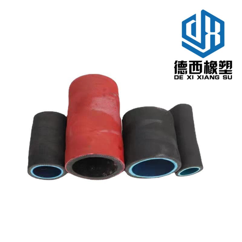 Low-pressure cloth-clamped hose, steel cord-cable cloth-clamped water supply, high-temperature resistant and sand-absorbing special water-conveying rubber cloth-clamped hose