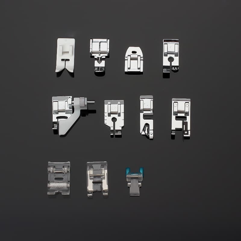 Household Multifunctional Sewing Machine 505A Special Presser Foot Set 4-Piece, 6-Piece, 11-Piece, 15-Piece Set