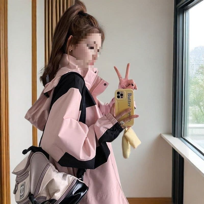 Fashionable Women's 3-in-1 Fall/Winter Detachable Hiking Jacket, Warm Windbreaker Coat Trendy