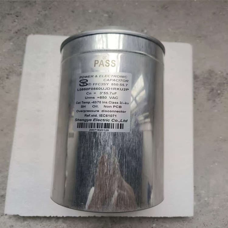 Brand new FFC3SY 850-55.7 FFC3SY 850-55.8 3*55.7UF 850V Shengye capacitors