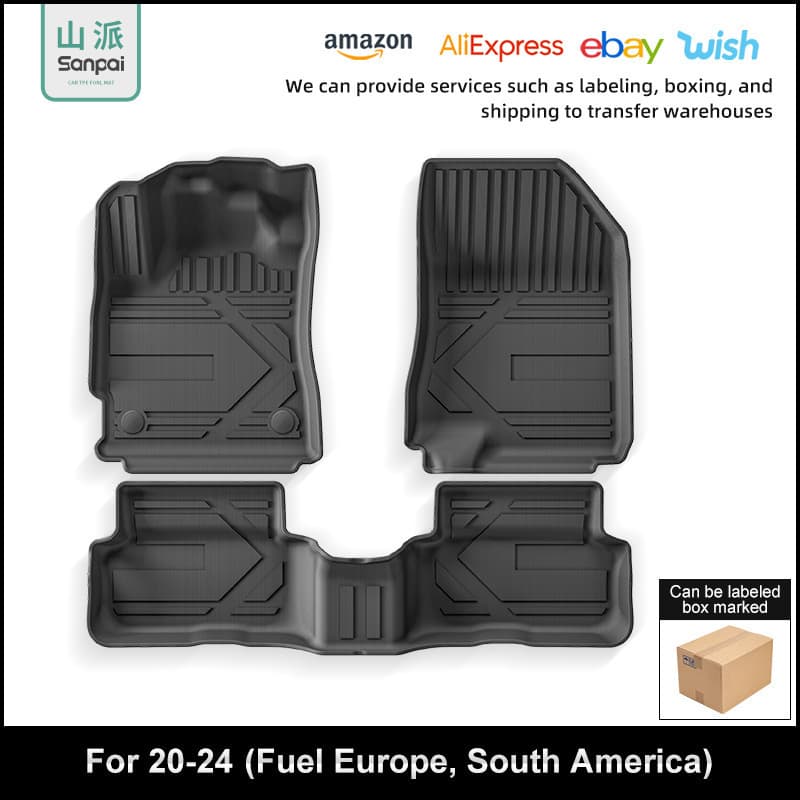 Suitable for 20-24 Dacia Renault/Dacia Sandero Sandro full TPE floor mats cross-border