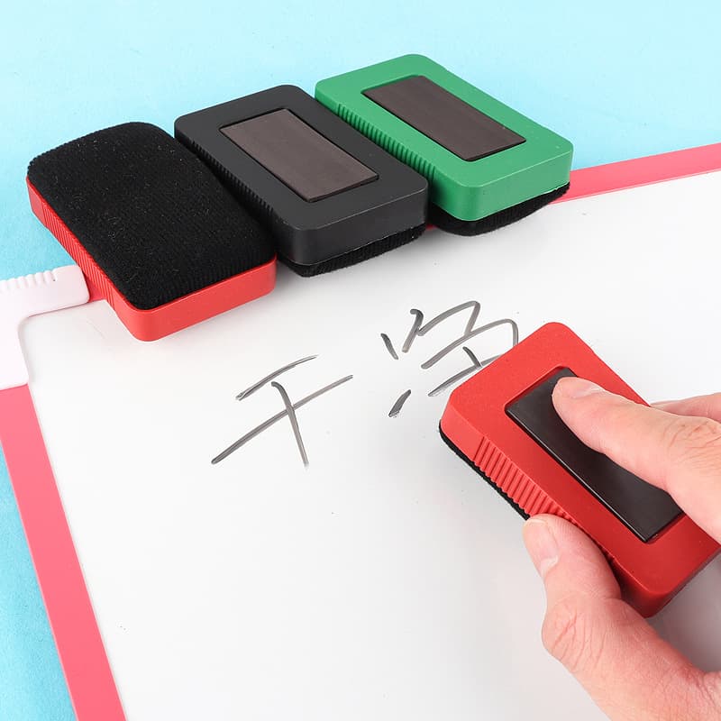 Magnetic Blackboard Eraser Children's Whiteboard Eraser Student Stationery Drawing Board Eraser Non-toxic Eco-friendly PP Plastic