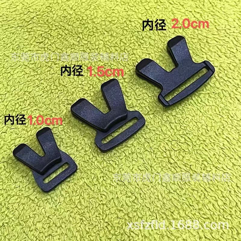New Multi-Size Plastic Hook 3-Point Flat Hook with Hanger, 5-Point Backpack Multi-Purpose Accessory, 6-Point Open Hook