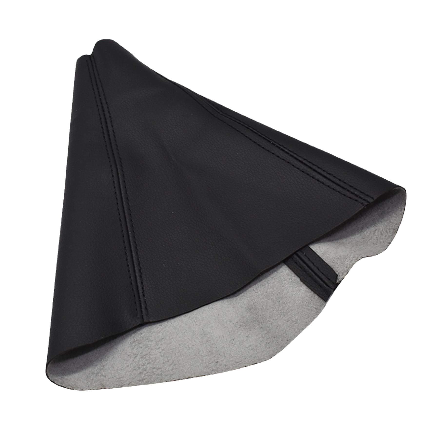 Black Leather Automatic Gear Shift Dust Cover for 2005-2011 Hummer H3 High Quality PU Material Shift Knob Cover