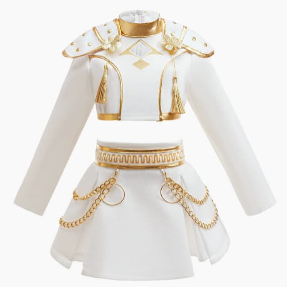 A large number of ready-made k-pop witch hunter group cos costumes anime two-dimensional stage performance costumes Zoe Rumi cospla