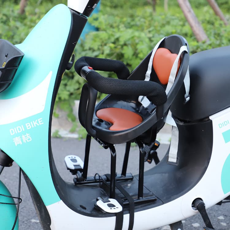 Electric Motorcycle Child Seat Front Mounted Safety Seat for Baby Toddler Kids Scooter