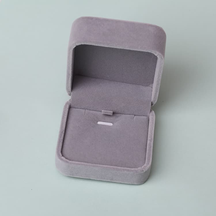 Factory Direct Jewelry Box Necklace High-End Velvet Gift Box Bracelet Ring Earring Various Jewelry Gift Box