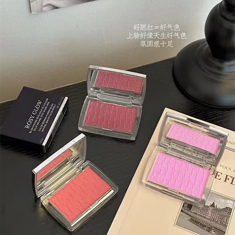 New version of foreign trade cosmetics Di D home backstage relief long-lasting monochrome blush palette beginner makeup repair eye shadow 4.4g