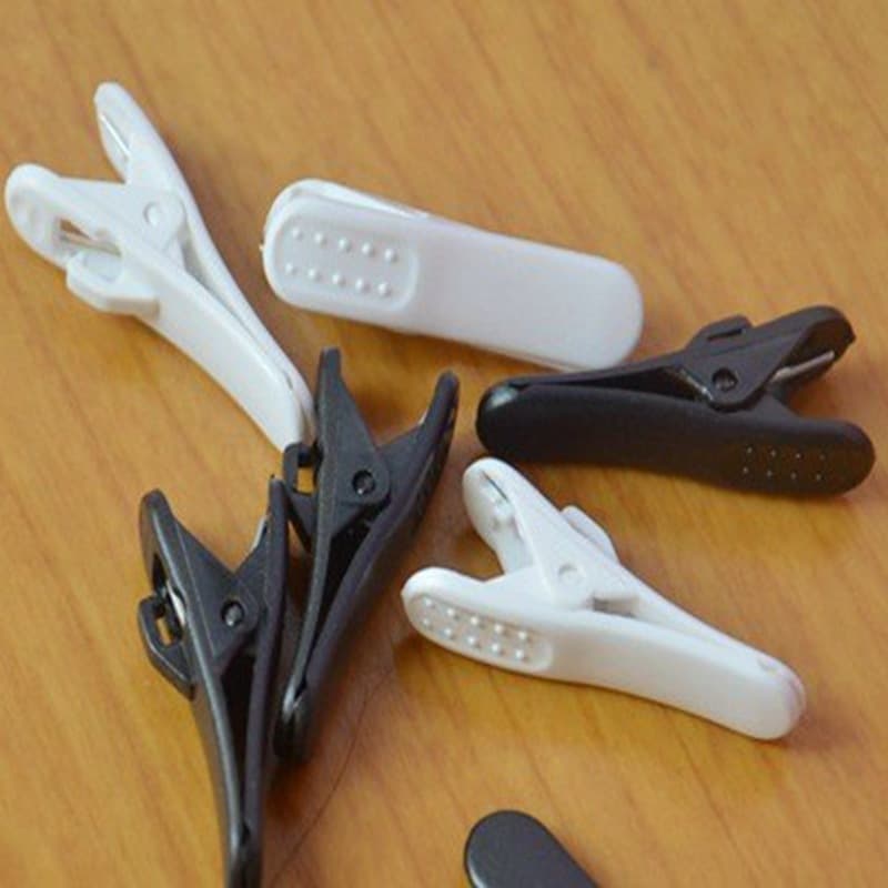 Headphone cord clip, long cord duckbill cord clip, round bar headphone clip, stable, portable, anti-tangle, anti-tangle artifact for mobile phones