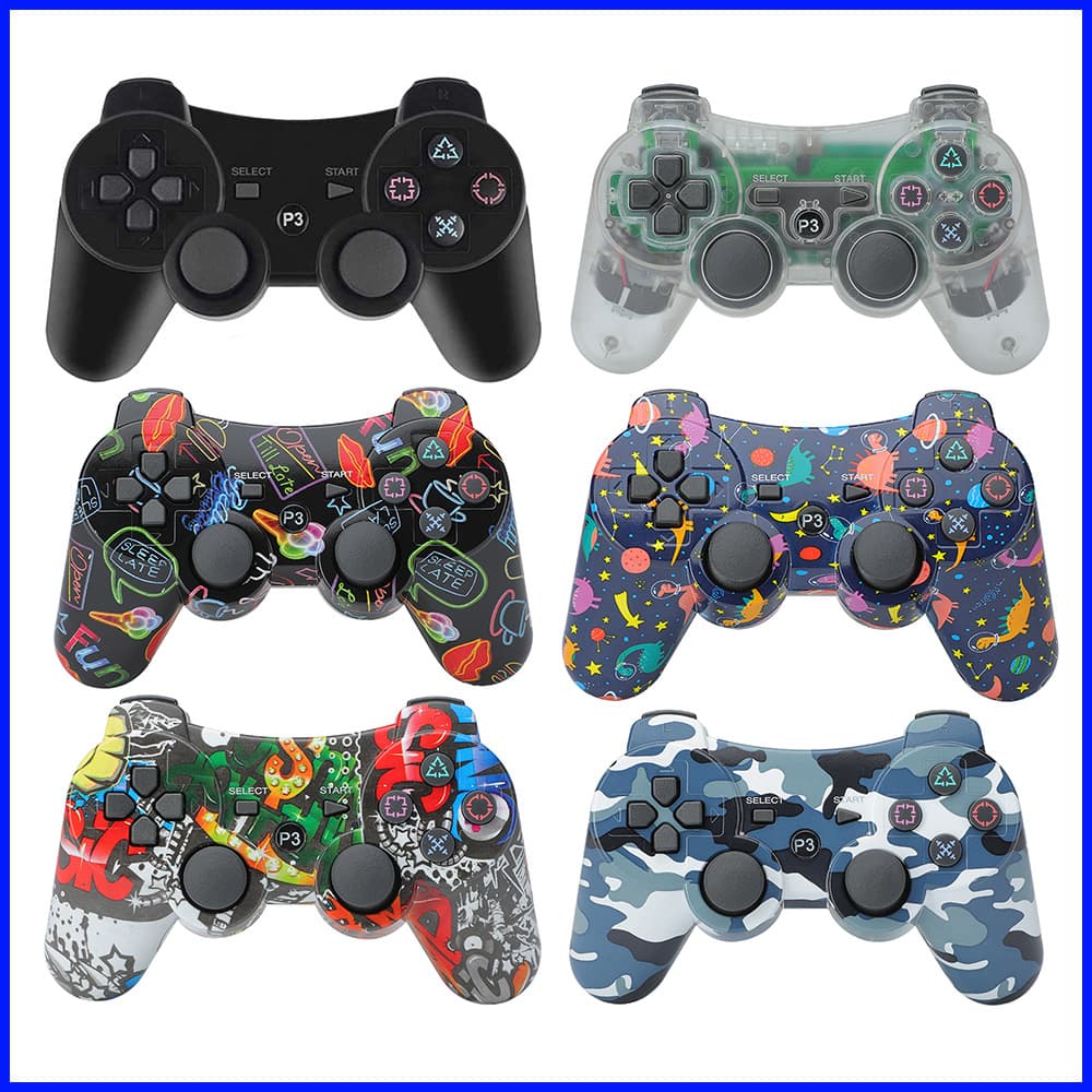 Factory direct private mold, no infringement, ample stock, full colors, good quality, fast shipping, new PS3 curved controller, PS3 gamepad