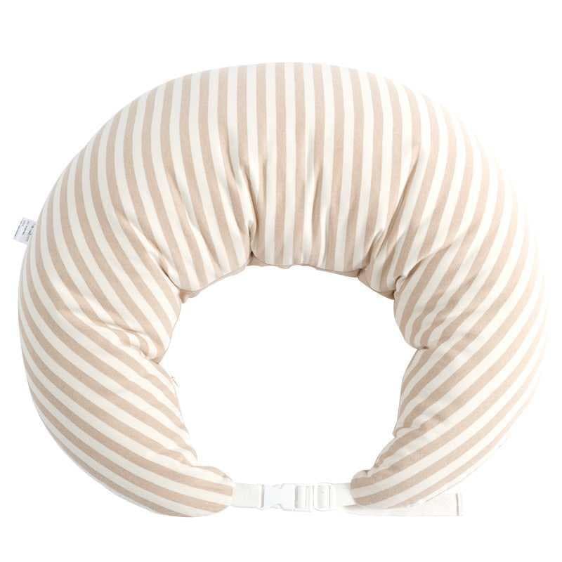 Newborn Nursing Pillow Handmade DIY Moon Bolster Cushion, Washable Infant Baby Children's Bed Pillow