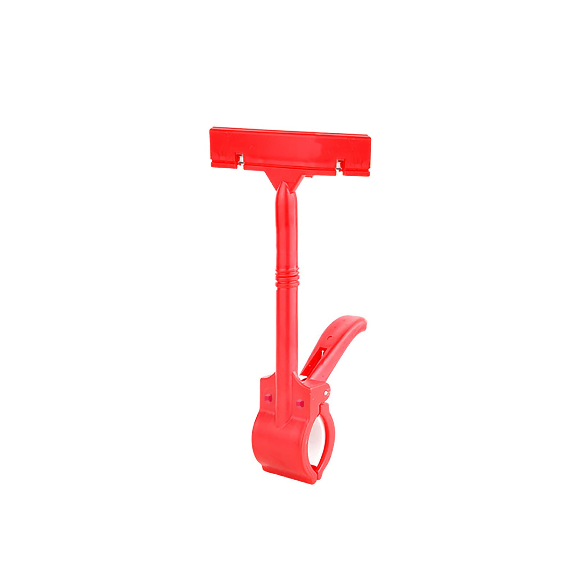 POP Ad Clip Tag for Store Supermarket Shelf Double-Head Explosive Price Tag Mechanical Thumb Ad Clip