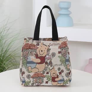 Handbag New Style Work Tote Canvas Bag Outdoor Carry Bag Lunch Box Large Capacity Mom Organizer Bag