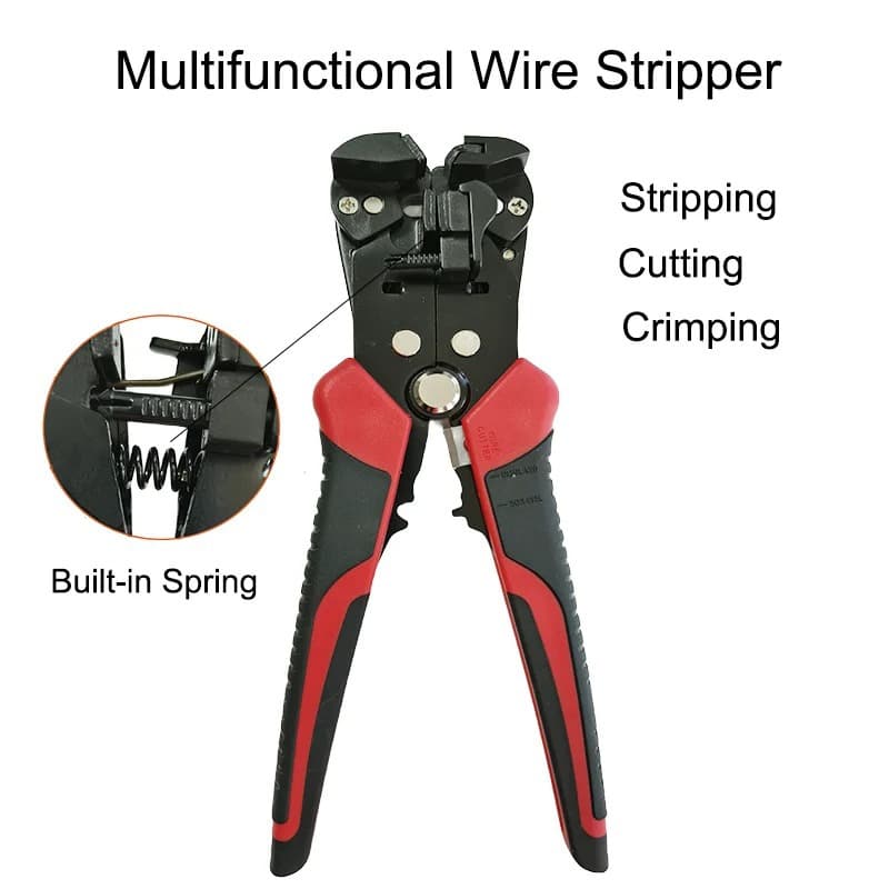 3-in-1 Automatic Wire Stripper, New Electrician Cable Cutting Tool, Crimping Pliers 0.2-6mm²