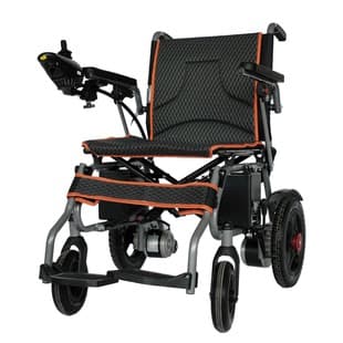 Electric Wheelchair, Electric Folding Smart Mobility Scooter for Elderly, Lightweight Four-Wheel Automatic Walker for Disabled