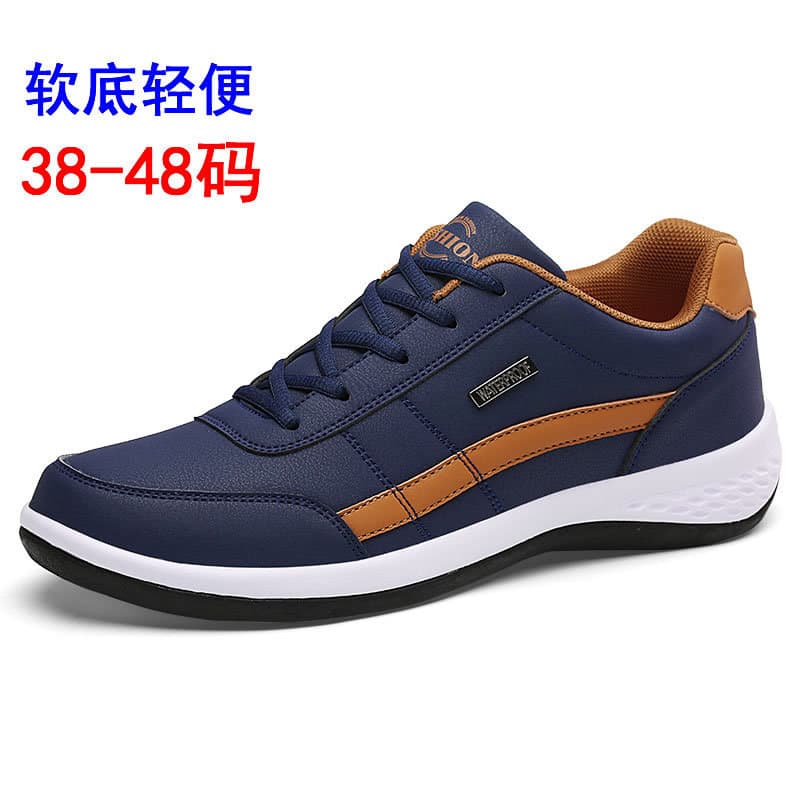 Four Seasons Sports Shoes Men's Running Shoes for Middle School Students Teenagers Boys Casual Skate Shoes Large Size Cross-Border