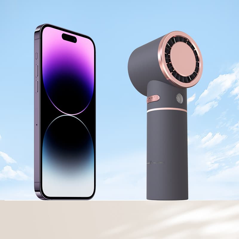 Technology Leads the New Trend of Cooling: Semiconductor Ice-Cooling Hydration Fan, a Must-Have Smart Summer Heat Relief Gadget