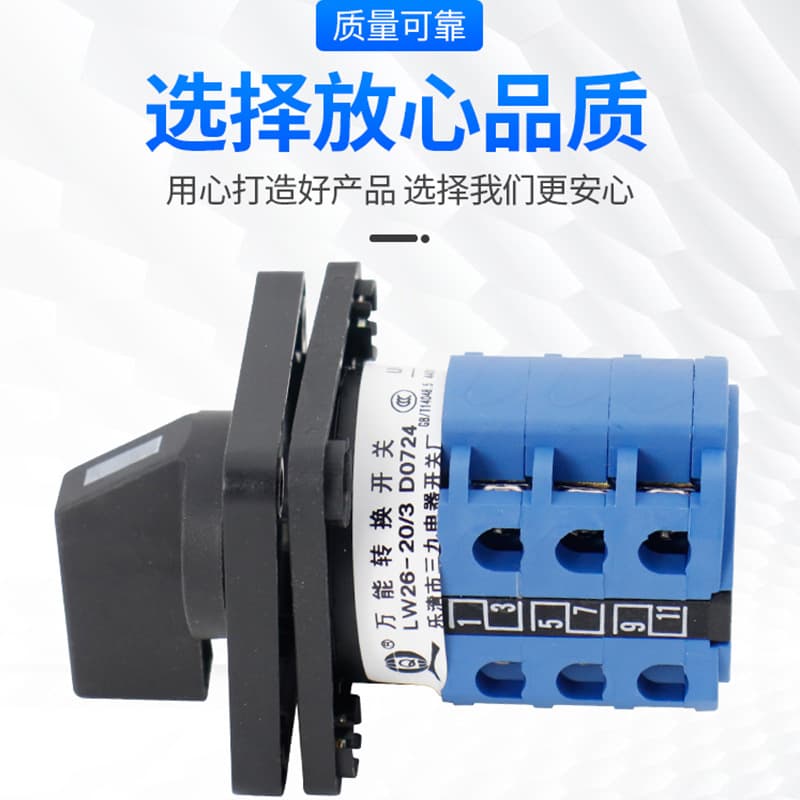 LW26-20 LW39B-16 /3 D303/3 Silver Contact Universal Changeover Switch Combination Switch