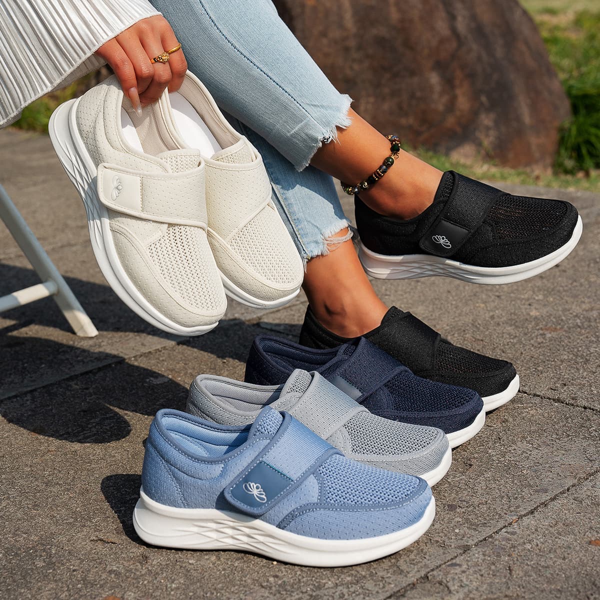 Women's Spring 2026 New Arrival Cross-border Height-increasing Sports Shoes, Breathable Mesh Casual Shoes, Fashionable Running Shoes