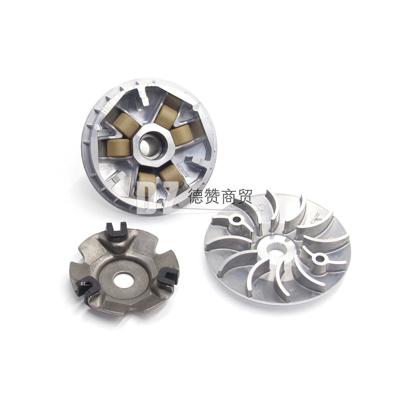 Scooter Parts GY6 180cc 230cc Drive Pulley Front Variator Clutch Assembly
