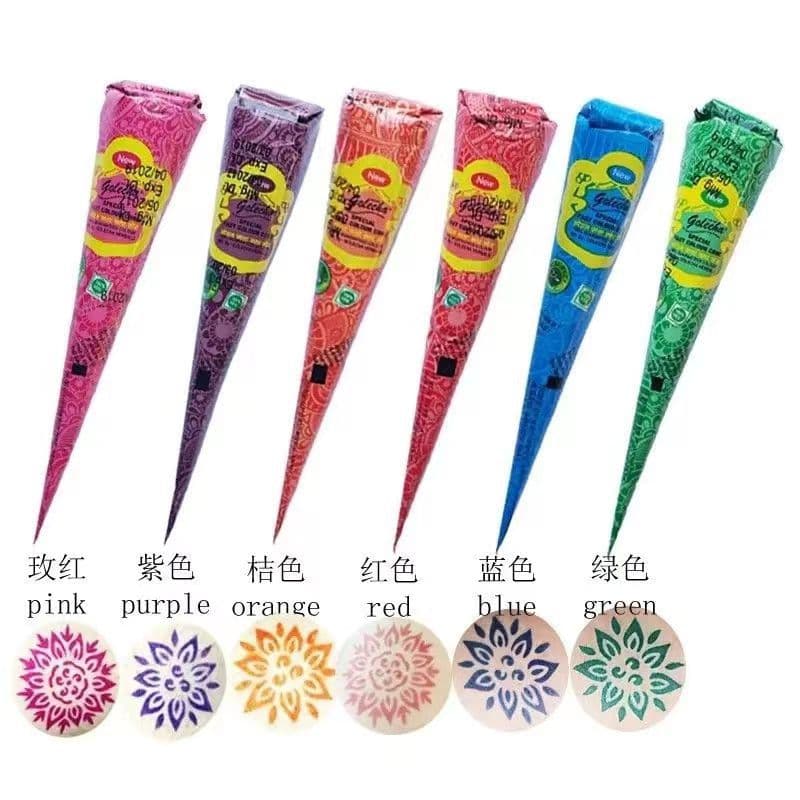 Pigment Half Hand-painted Cream Tattoo Cream Glitter Smear Tattoo Color Tattoo Cream