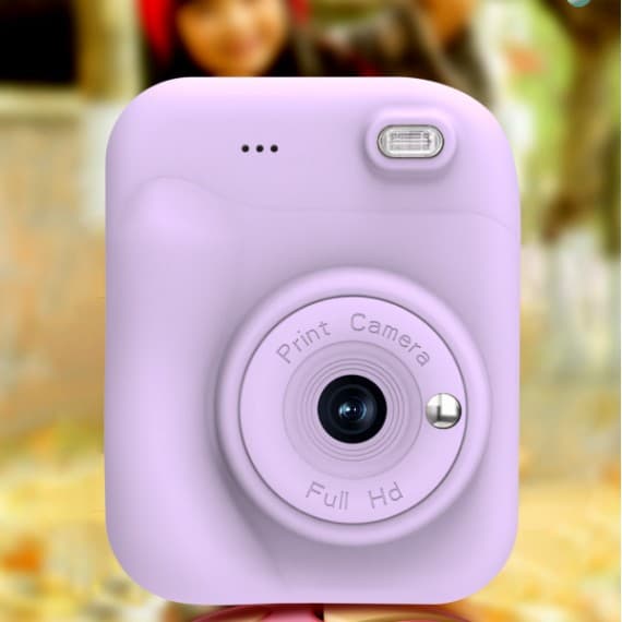Cross-border exclusive high-definition mini instant camera, children's instant black-and-white thermal printing digital camera