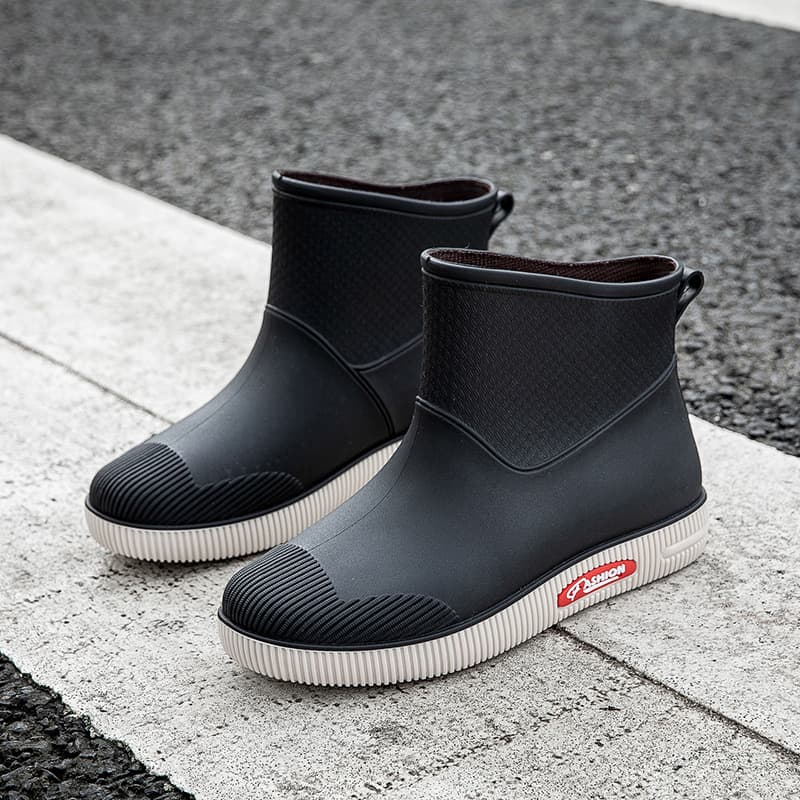 [Wholesale drop shipping] Waterproof shoes for women, rain shoes outer wear, student Korean-style cute fashion short rain boots, anti-slip