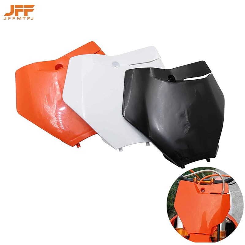 Dirt Bike Front Fender KTM Universal Modification Parts Orange White Black Waterproof Dustproof Protective Cover