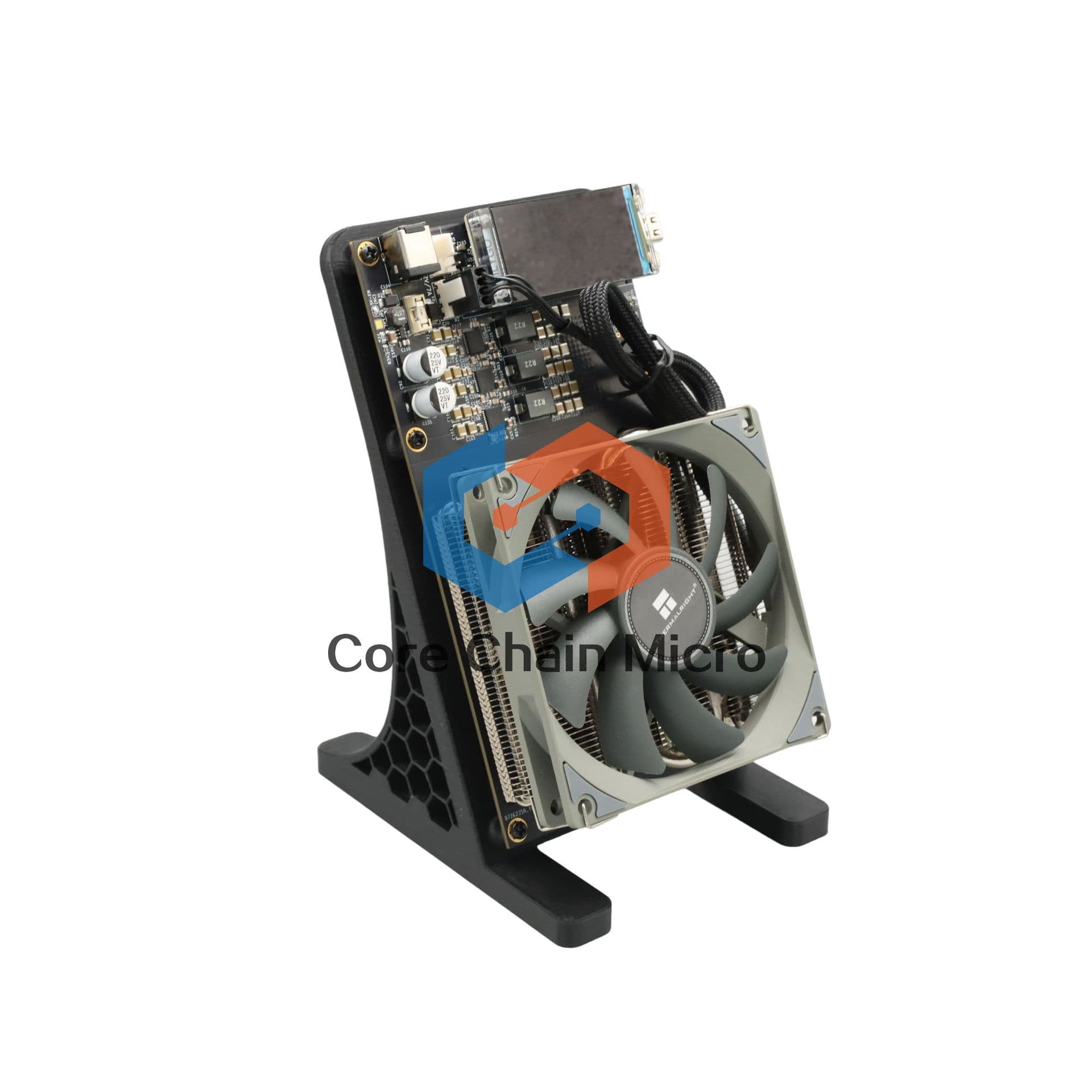 Nerdqaxe++ 4.8T Lotto Machine 4 BM1370ASIC Chips 80W Low Power Consumption with 12V Power Supply