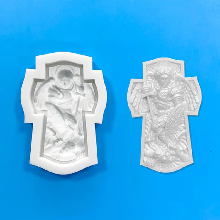 Silicone Mold Angel Relief Pendant Mold Greek Goddess Vintage Cake Decoration Fondant Mold