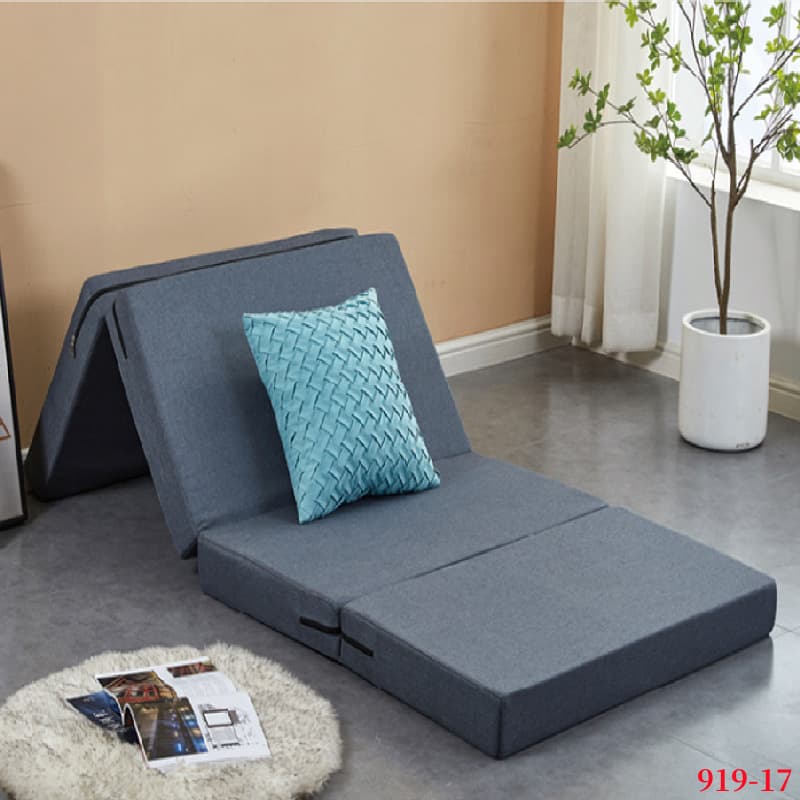 Japanese Style Four-Fold Sponge Foldable Mattress Floor Sleeping Nap Office Single Noon Rest Pad Lazy Person Tatami New Product