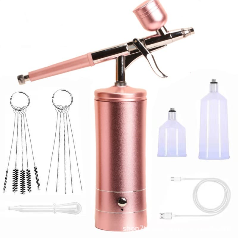 New Electric Handheld Spray Pen for Models, Nail Art Spray Gun, Beauty Instrument Nano Sprayer, Essence Water Oxygen Infusion Device