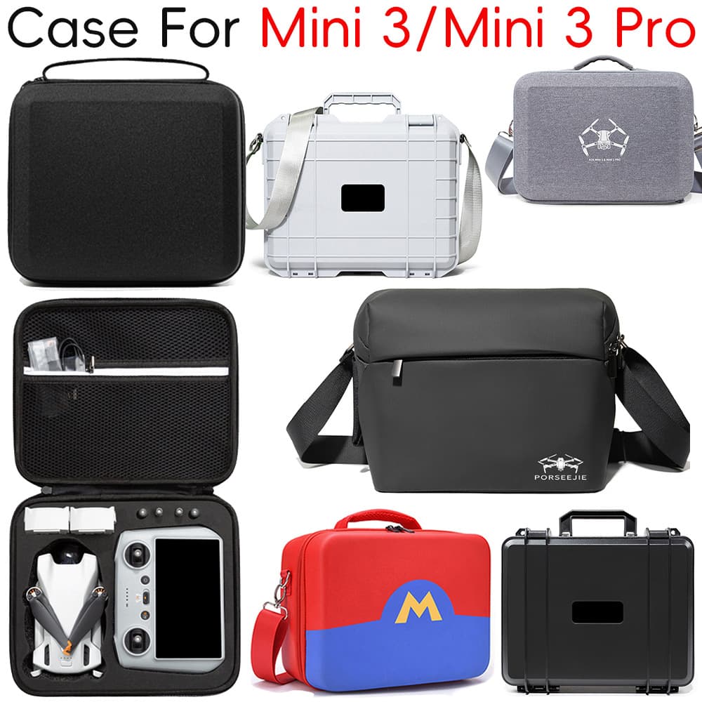 Compatible with DJI Mini 3 Pro Storage Bag, Mini 3 Pro Handheld Case, Travel DJI Drone Portable