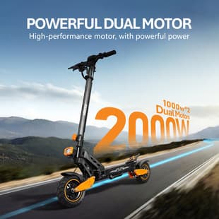 2000W Motor Electric Scooter Long Range Mountain Off-Road High Power Foldable Electric Scooter