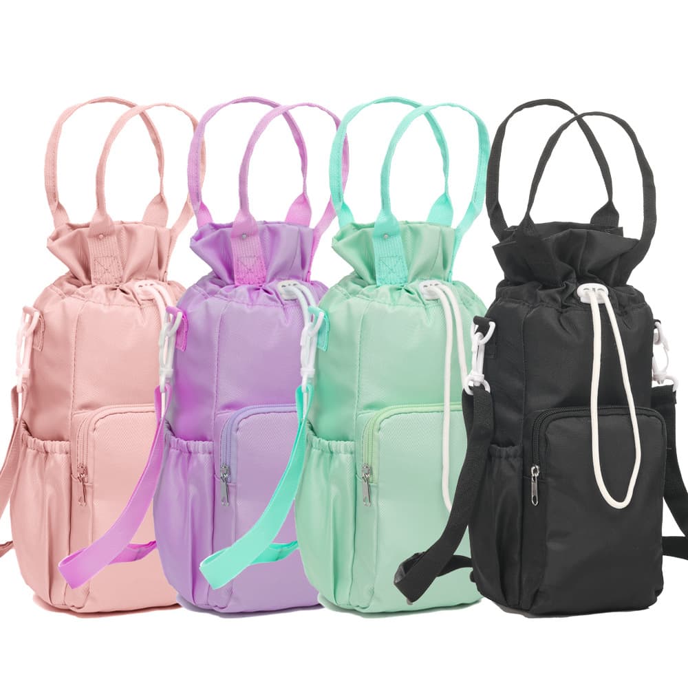 Cross-Body Stanley Insulated Water Bottle Cover, Fashionable Portable Cup Cover, Thermal Insulation Ice Water Bottle Bag, Crossbody Drawstring Water Cup Bag